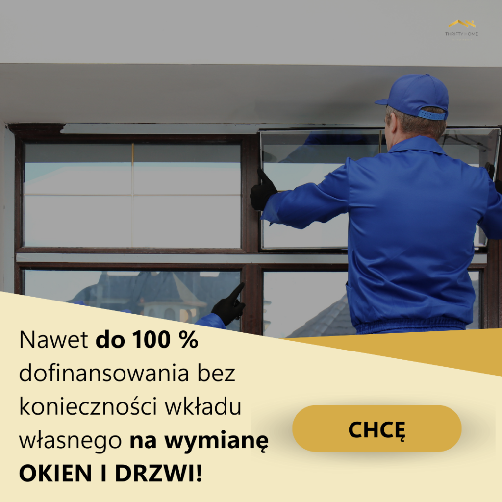 reklama na wymianę stolarki okiennej i drzwiowej